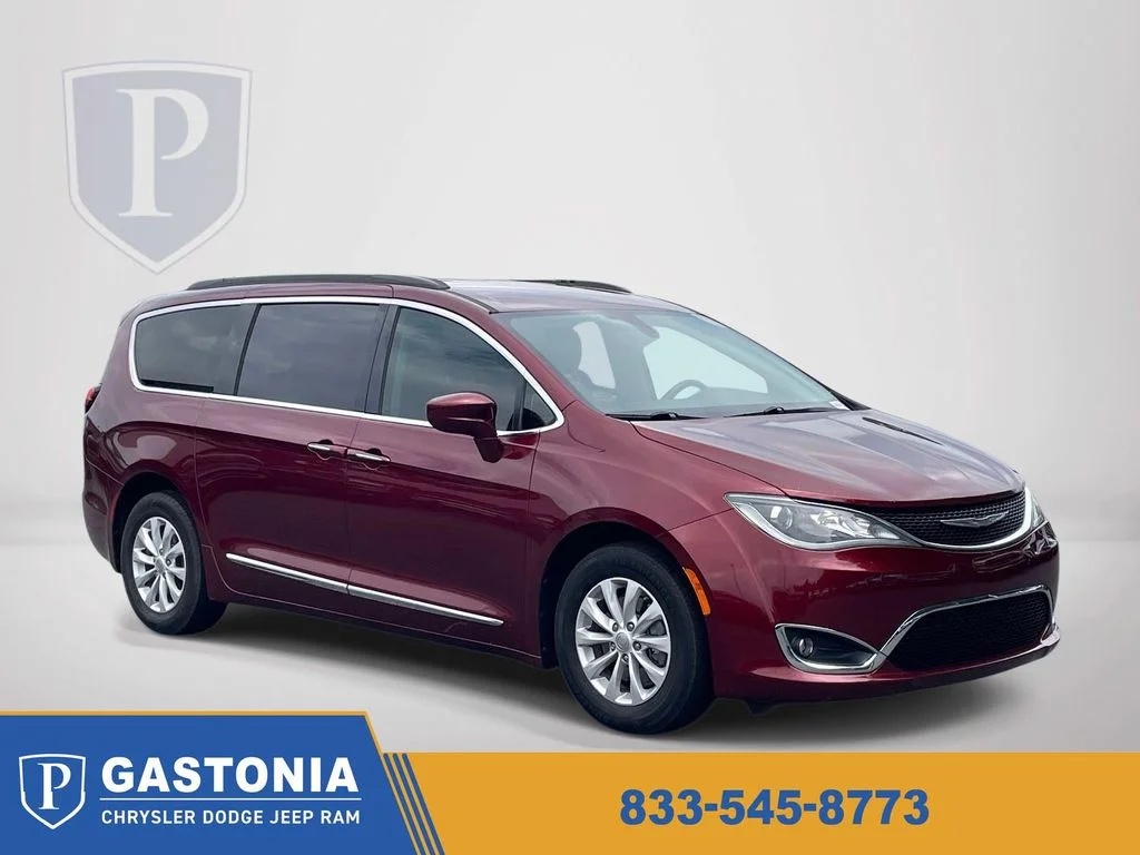 Certified Used 2017 Red Chrysler Touring L image 1