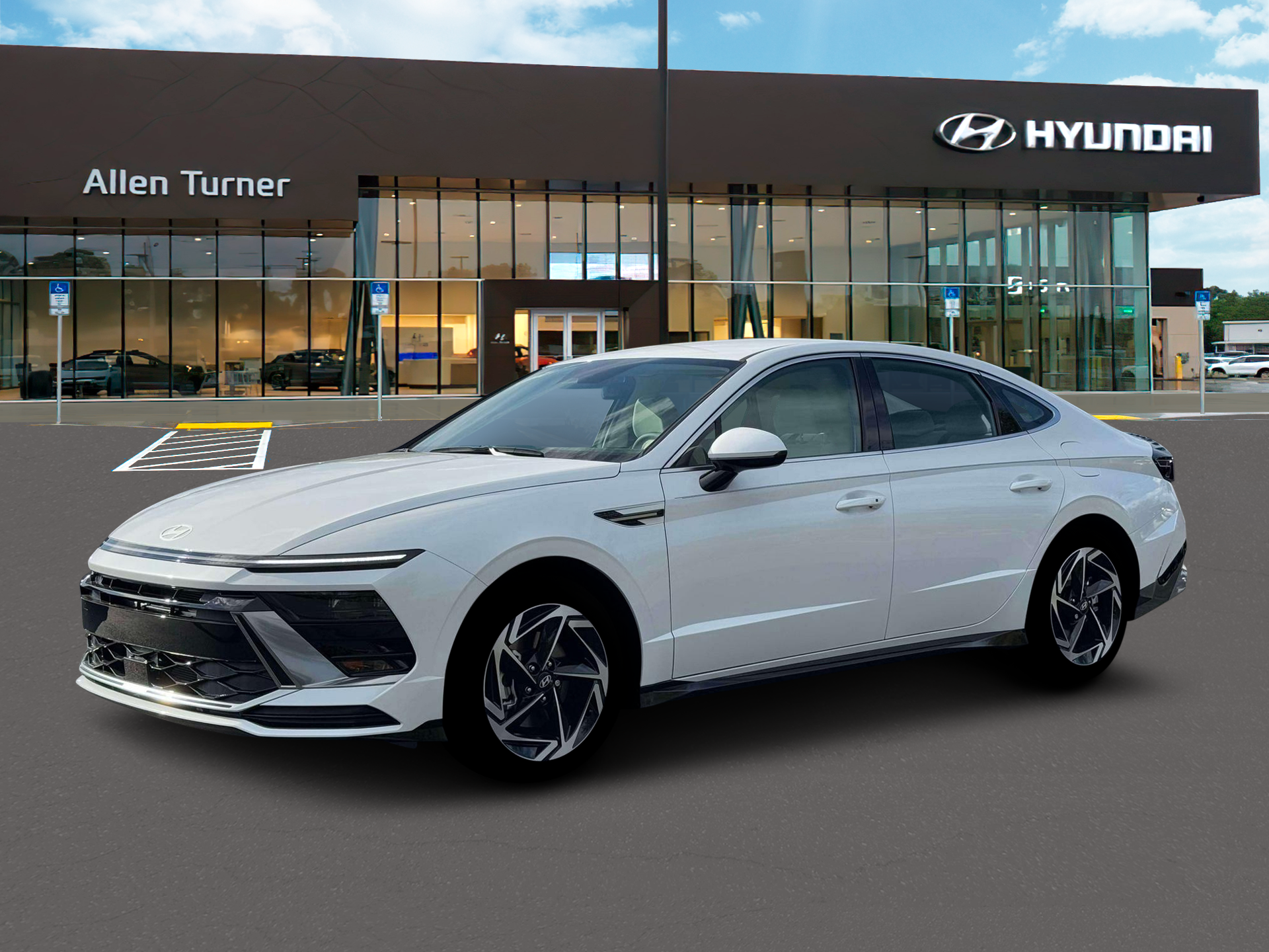 New 2026 Serenity White Hyundai SEL Sport image 2