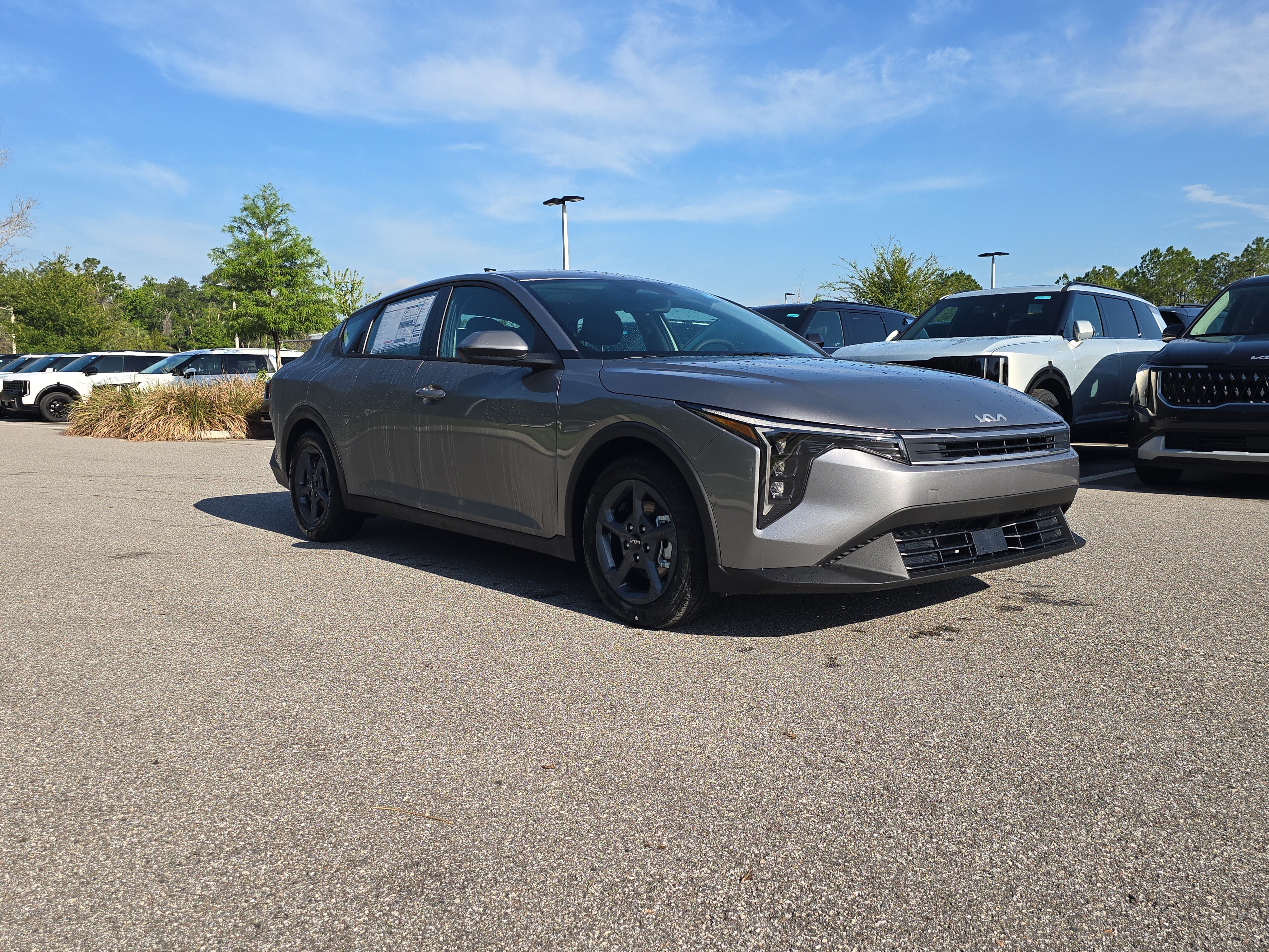 New 2026 Steel Gray Kia LXS image 2