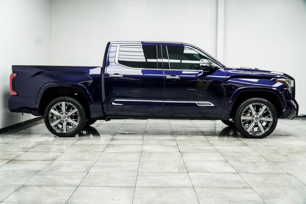 Used 2022 Blue Toyota Capstone image 11