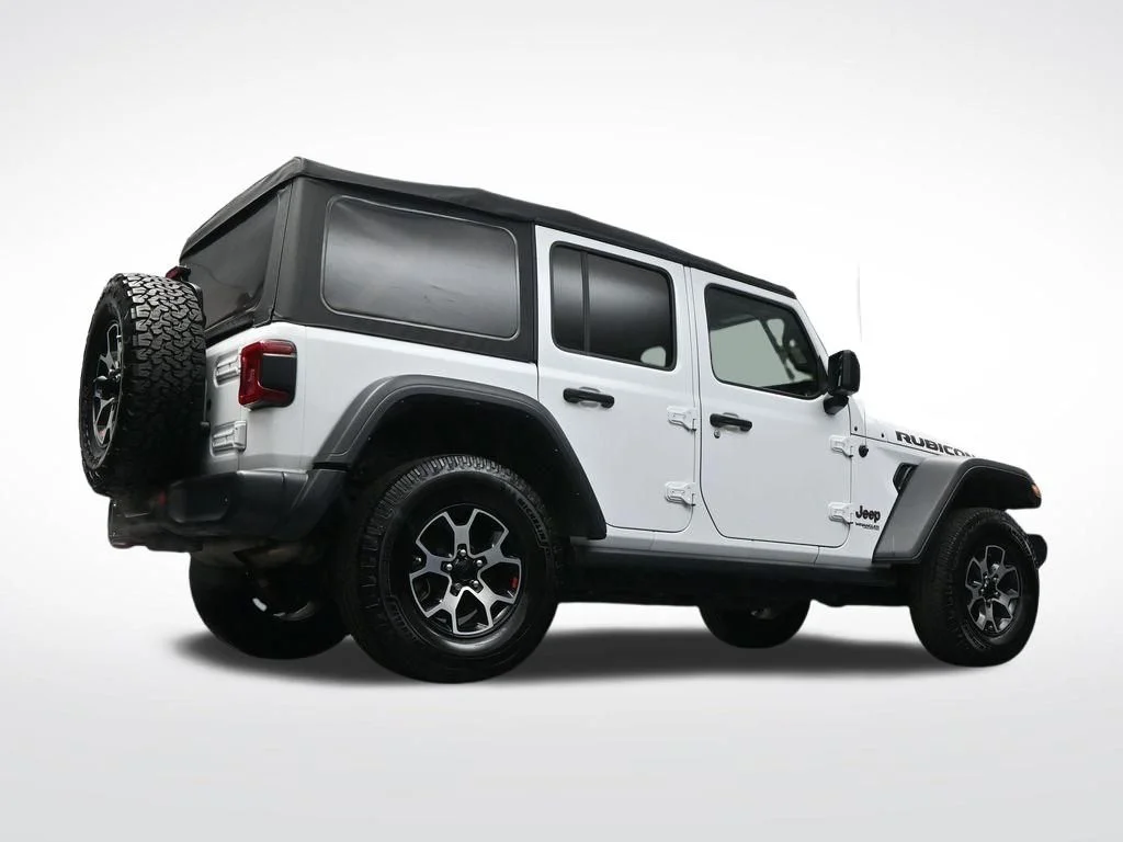 Used 2021 White Jeep Unlimited Rubicon image 38
