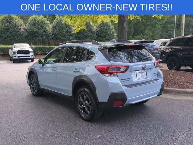 Used 2021 Gray Subaru Sport image 3