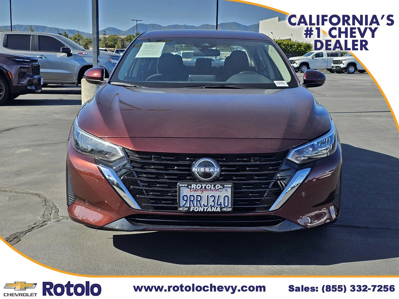 Used 2025 Rosewood Metallic Nissan SV image 2
