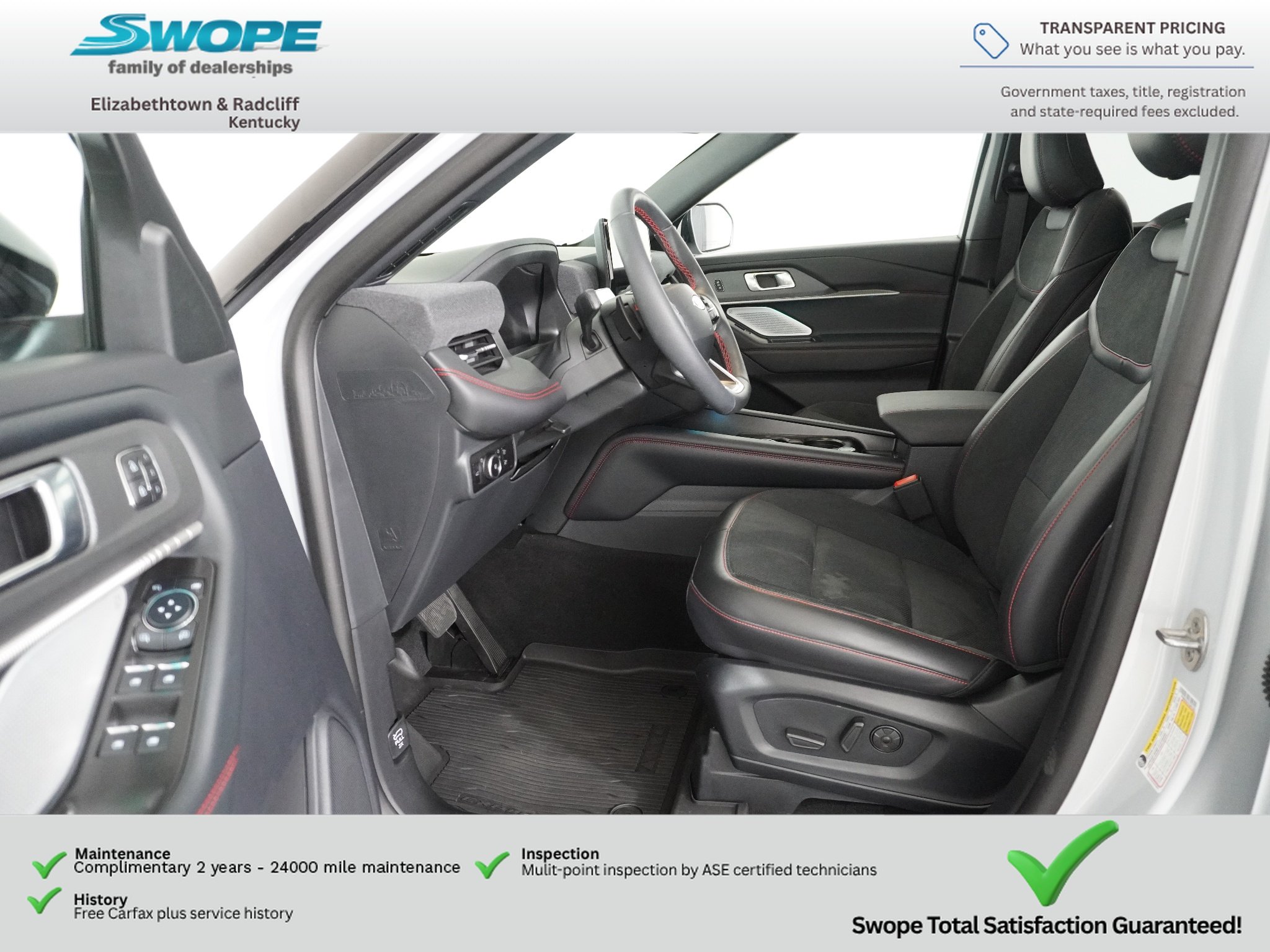Used 2026 Space White Metallic Ford ST image 14
