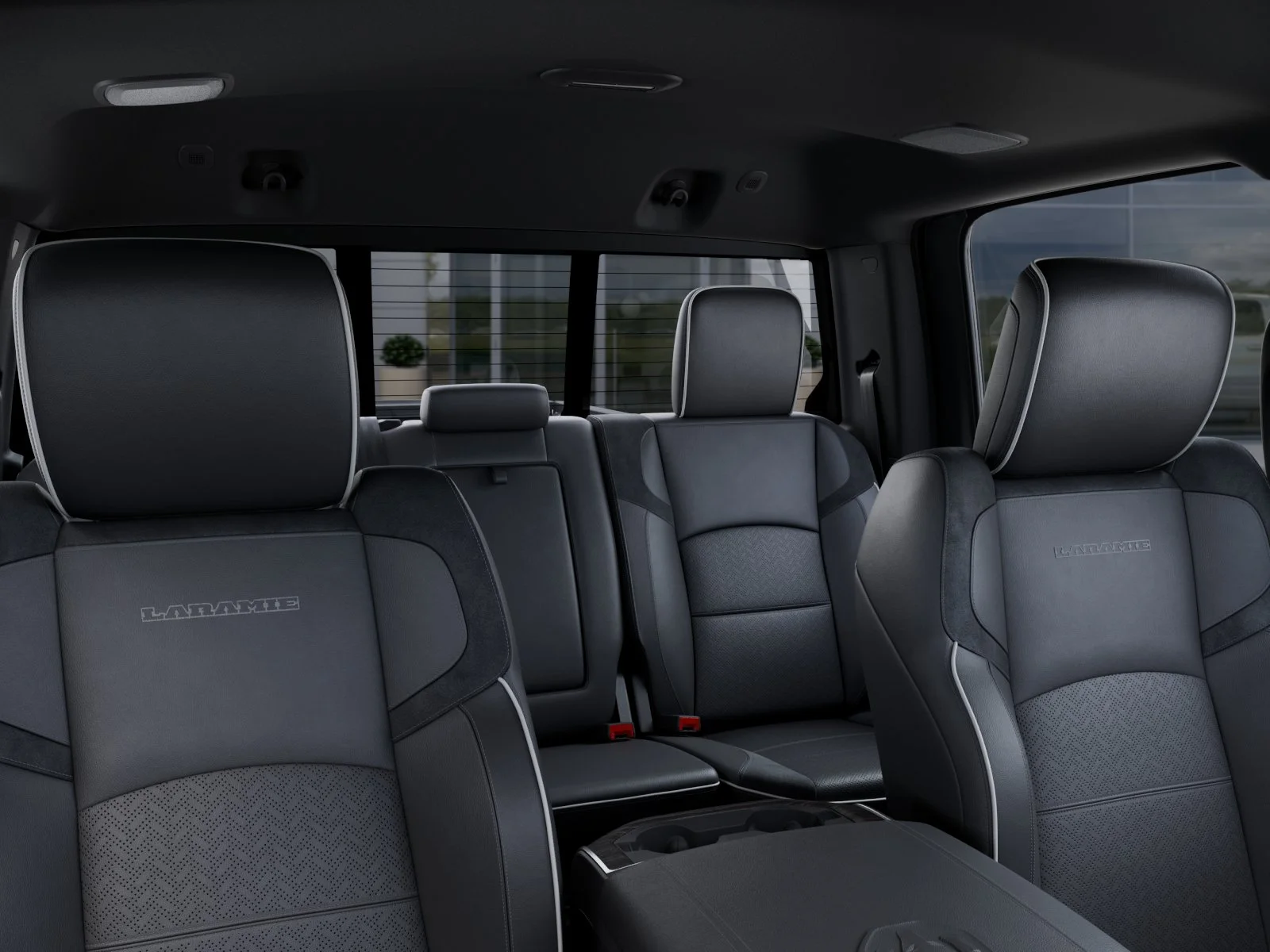 New 2026 Ceramic Gray Clear-Coat Exterior Paint RAM Laramie image 50