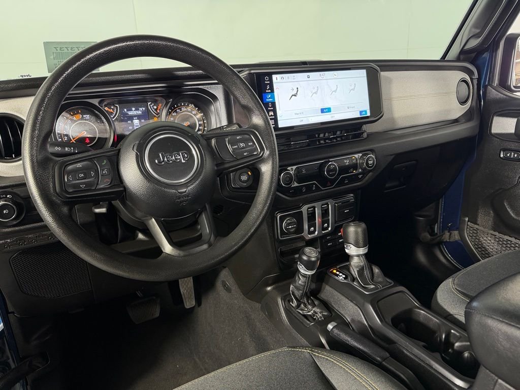Certified Used 2025 Blue Jeep Sport image 12
