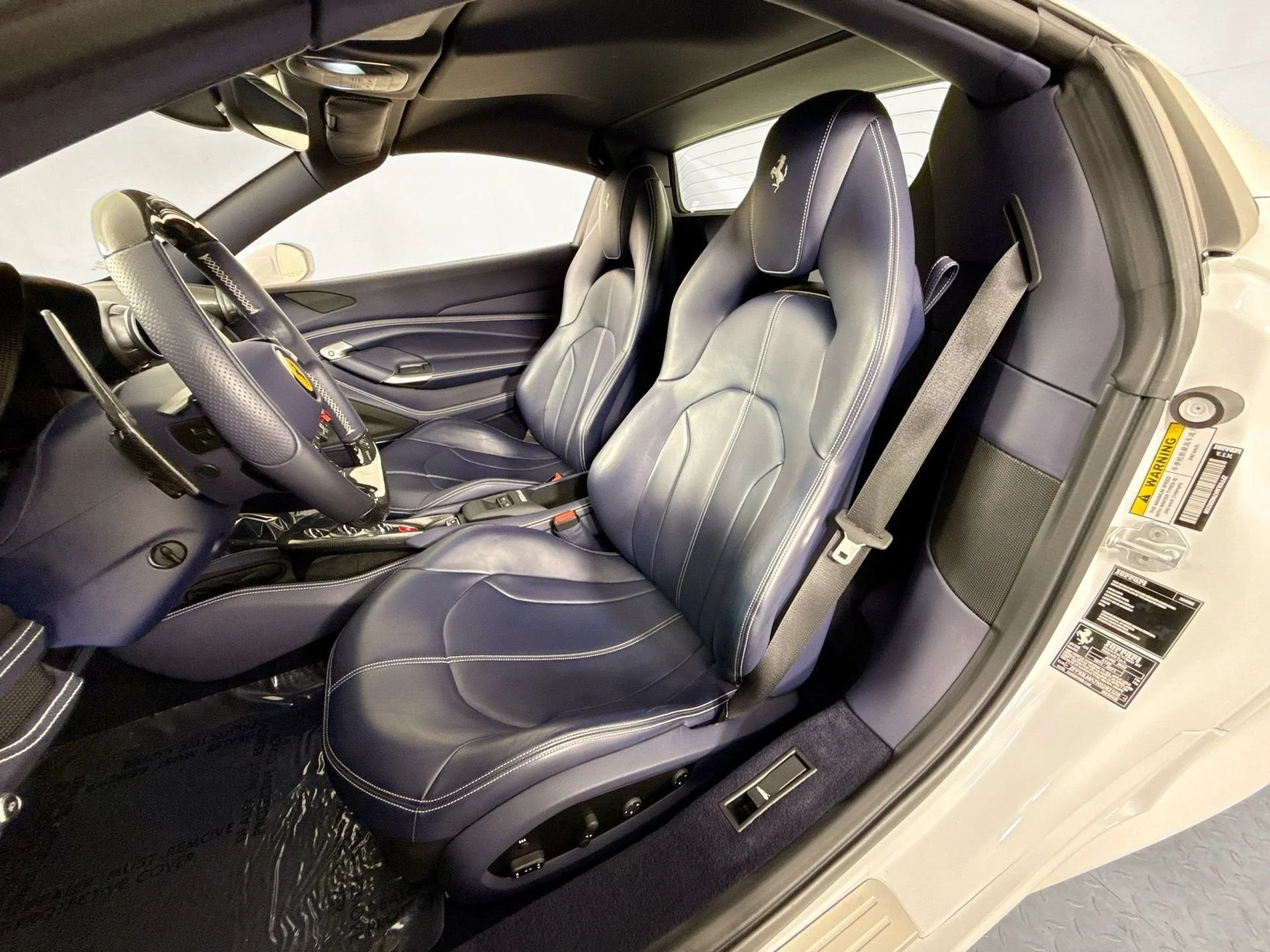 Certified Used 2022 Bianco Cervino Ferrari Base image 9