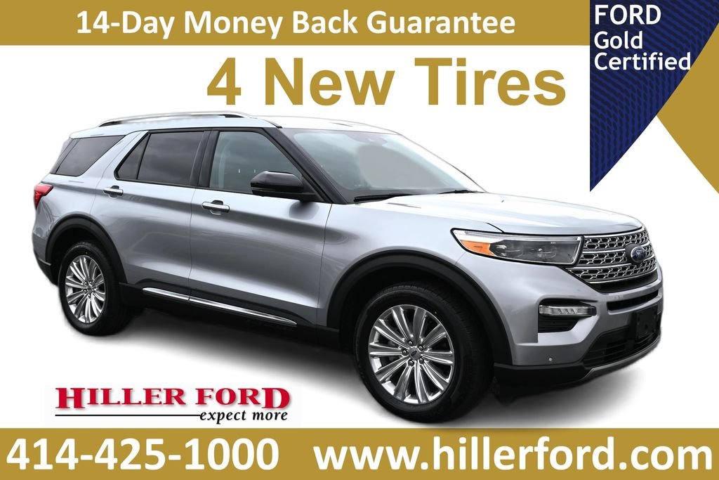 Certified Used 2021 Silver Metallic Ford Limited image 1