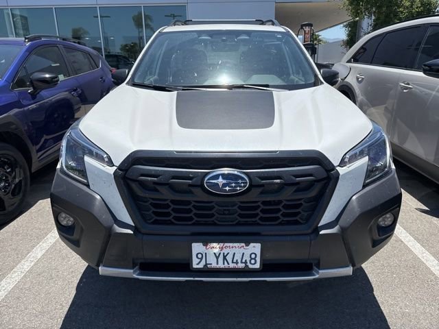 Used 2024 Crystal White Pearl Subaru Wilderness image 2