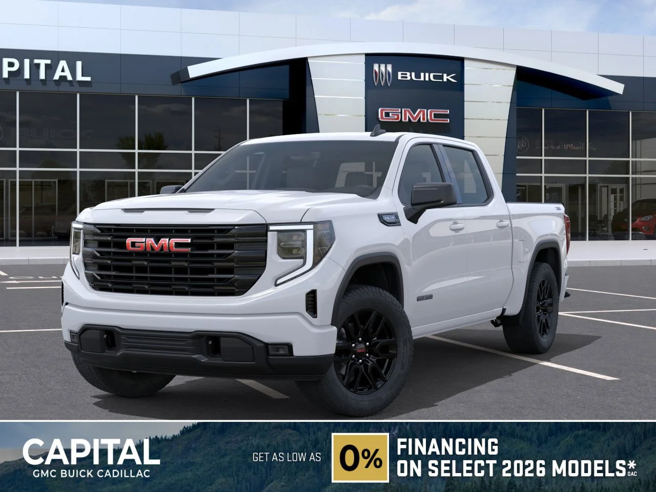 New 2026 Summit White GMC Elevation image 1