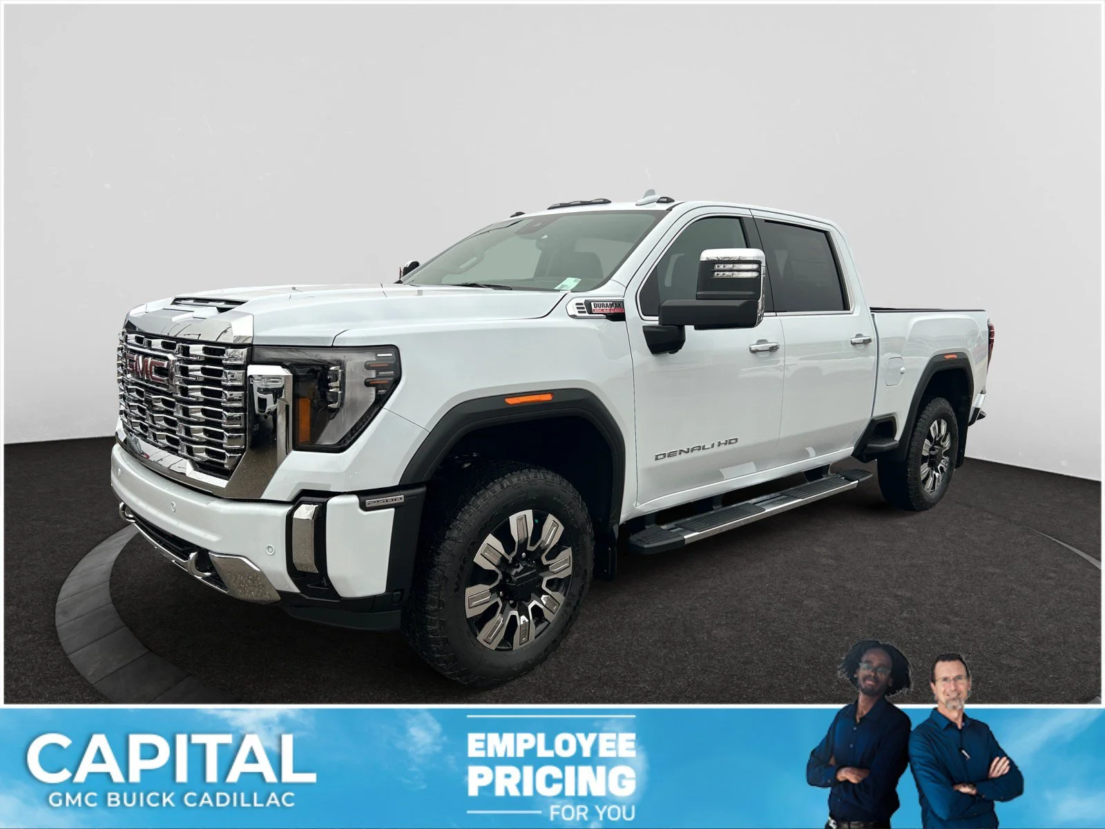 New 2026 Glacier White Tricoat GMC Denali image 1