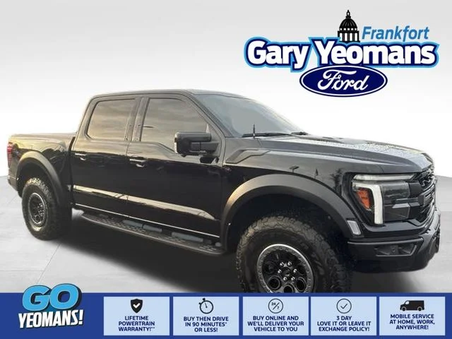 Used 2024 Agate Black Metallic Ford Raptor image 1