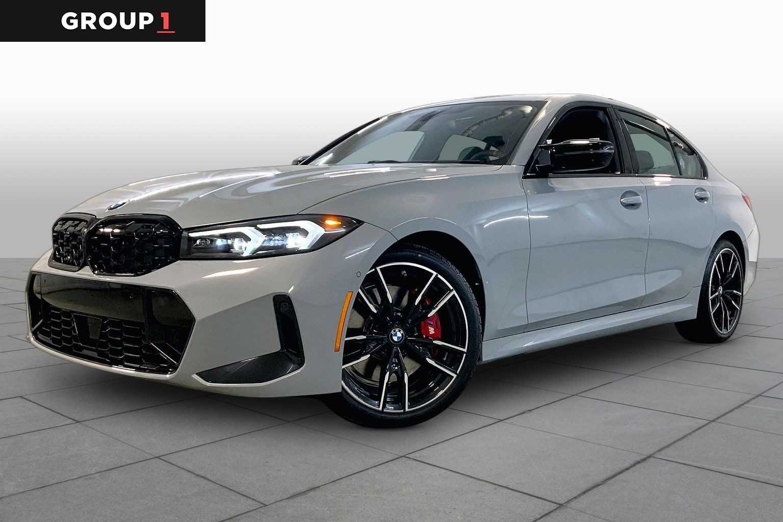 Gray (Brooklyn Grey Metallic) 2026 BMW 3 Series M340i xDrive Sedan All-Wheel Drive