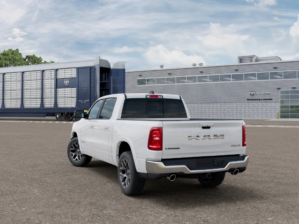 New 2027 White RAM Laramie image 3