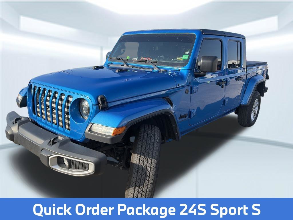 Used 2023 Blue Jeep Sport S image 2