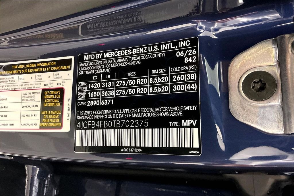 New 2026 Twilight Blue Metallic Mercedes-Benz GLE 350 image 12