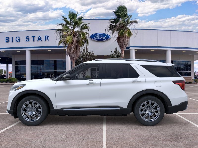 New 2026 Star White Metallic Tri-Coat Ford Platinum image 3