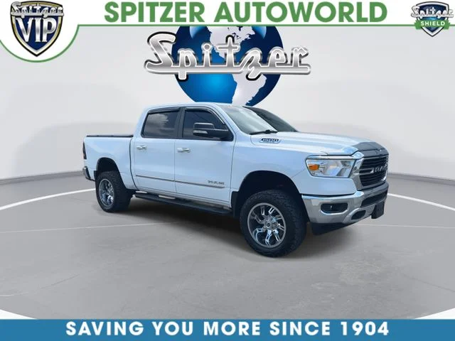 Used 2019 Bright White Clearcoat Ram Big Horn/Lone Star image 2