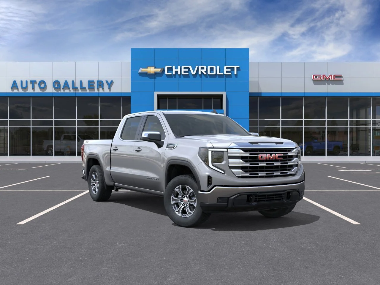 New 2026 Sterling Metallic GMC SLE image 1