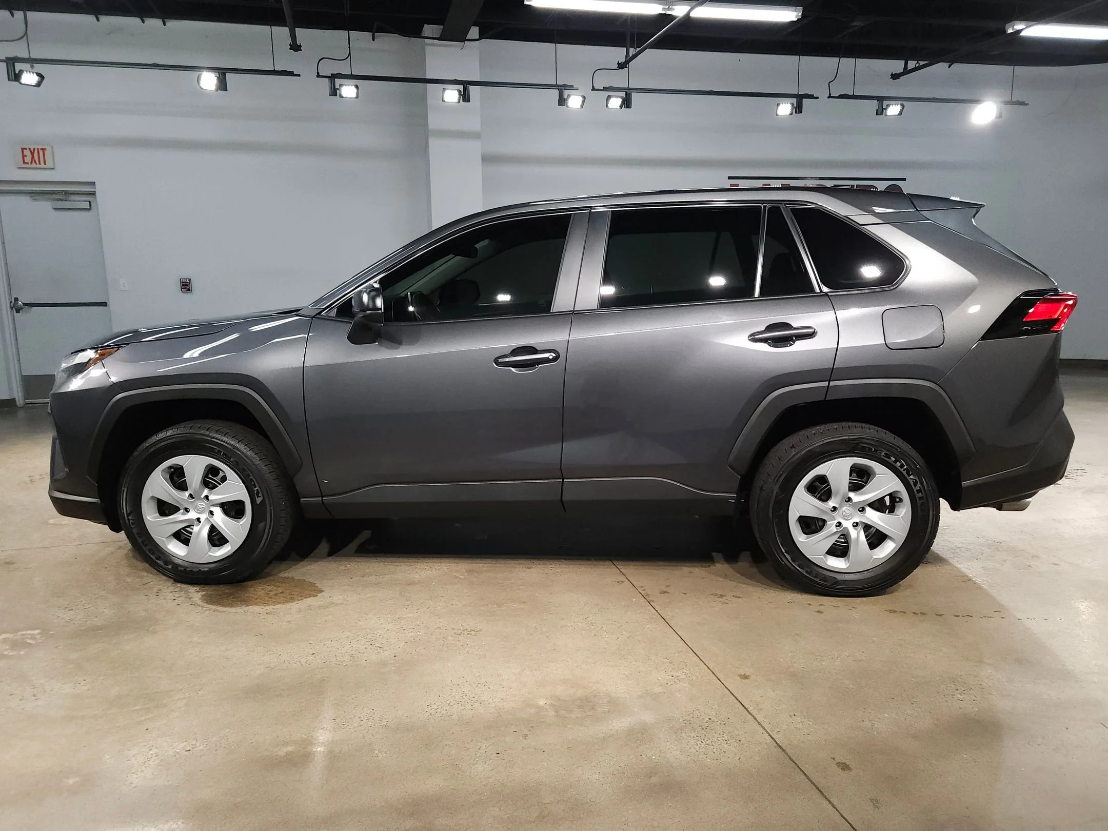 Certified Used 2025 Magnetic Gray Metallic Toyota LE image 4