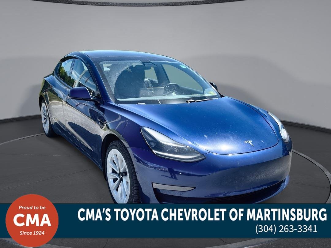 Used 2021 BLUE TESLA  image 1