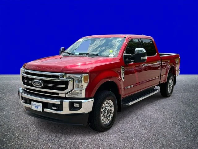 Used 2022 Red Metallic Ford Lariat image 7