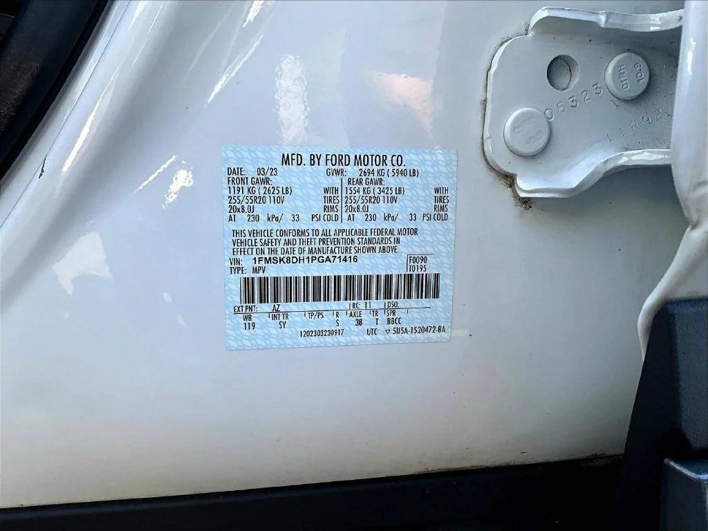 Used 2023 White Ford XLT image 21