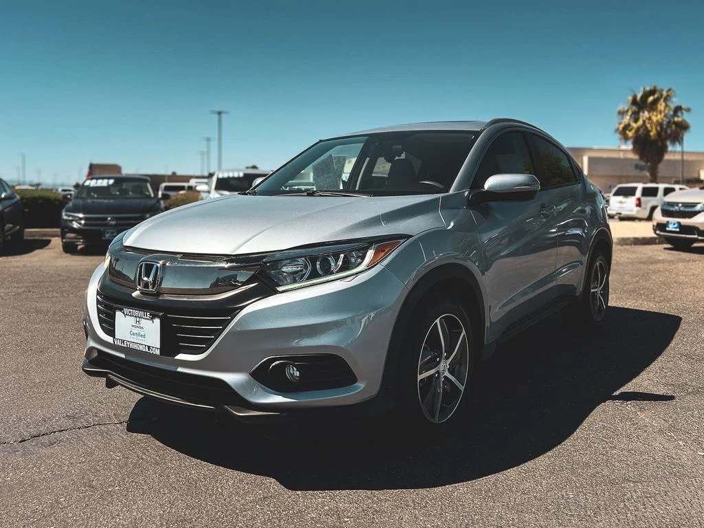 Certified Used 2022 Lunar Silver Metallic Honda AWD EX image 4