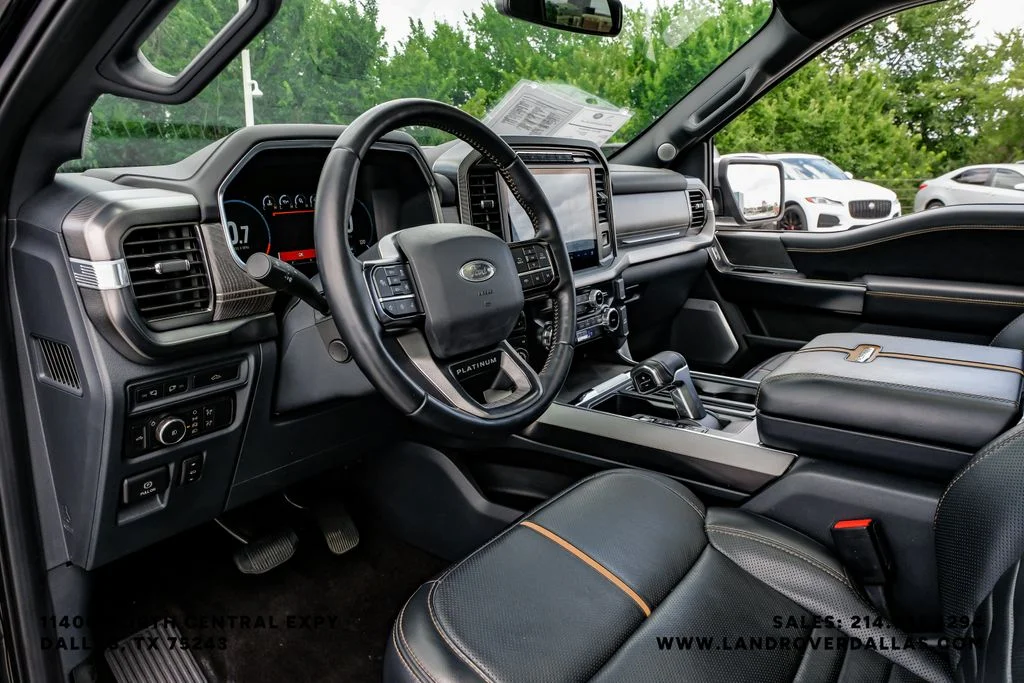 Used 2022 Agate Black Metallic Ford Platinum image 2