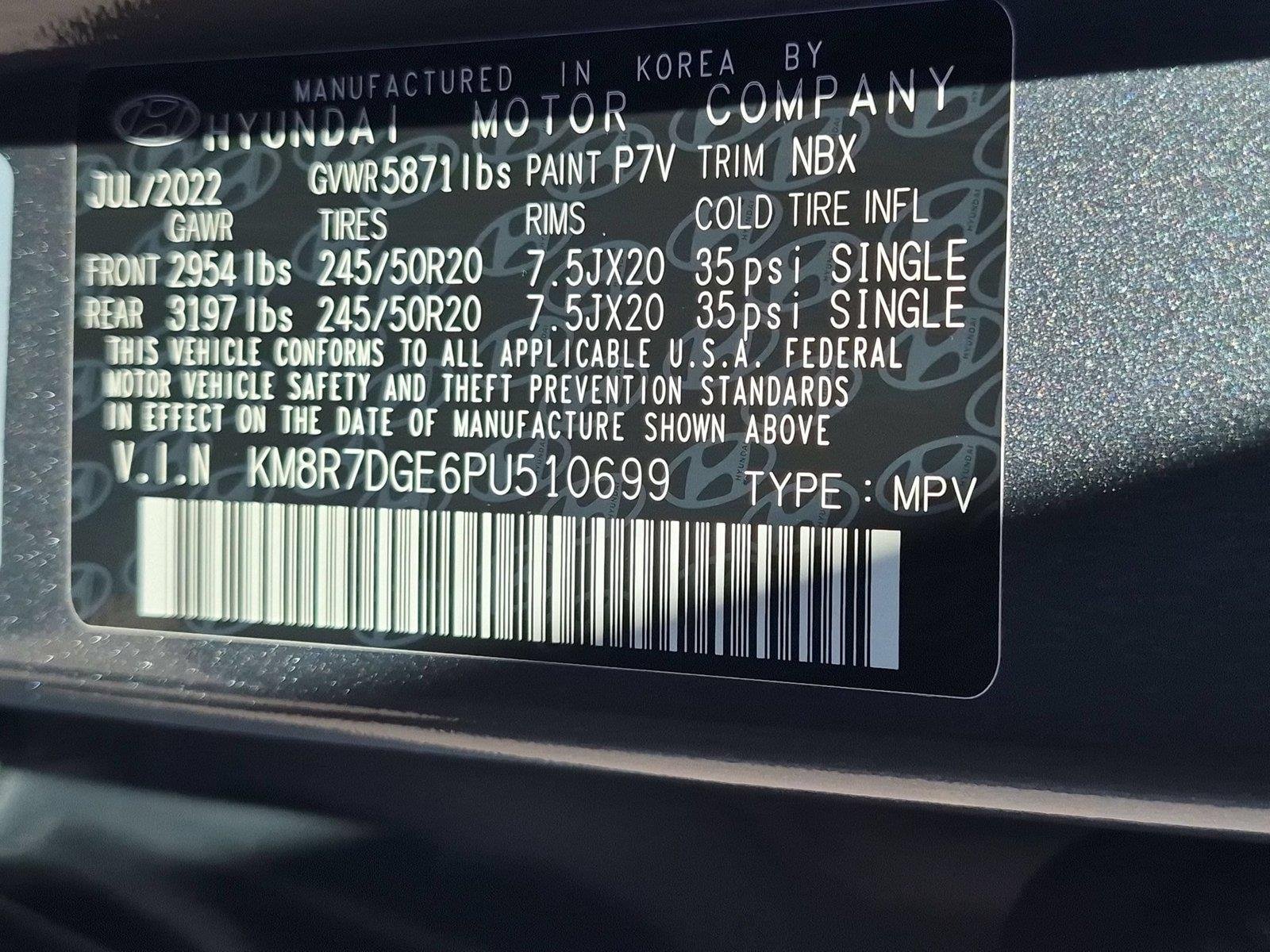 Used 2023 Robust Emerald Hyundai Calligraphy image 38