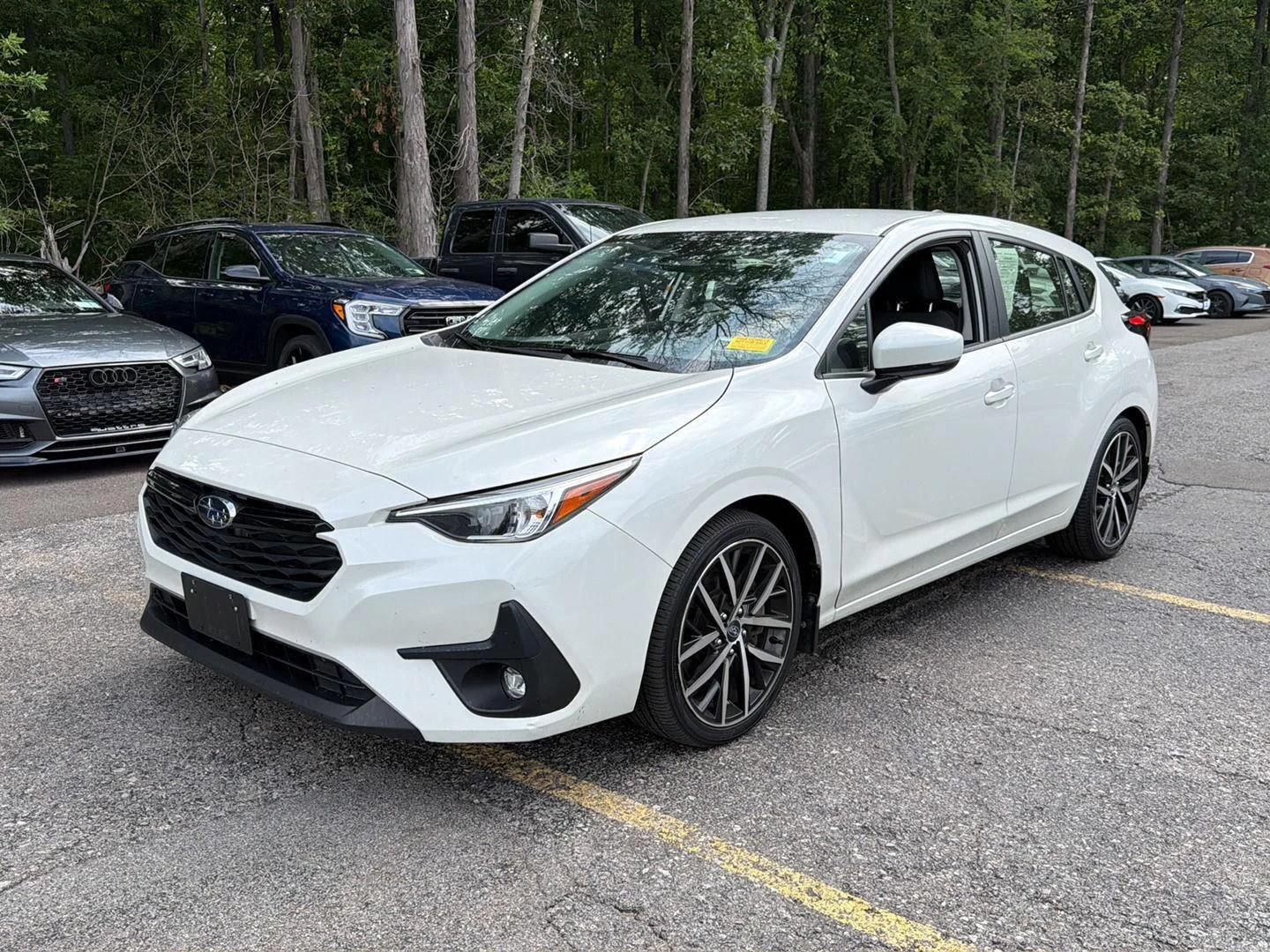 Used 2024 Crystal White Pearl Subaru Sport image 12