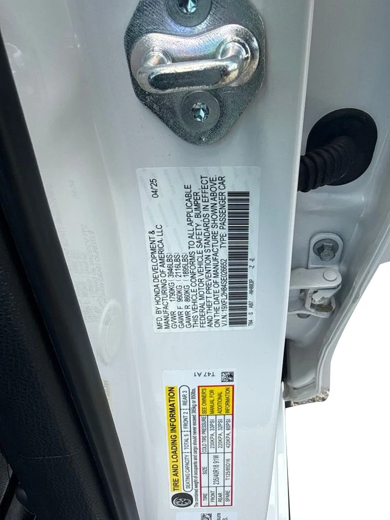 Used 2025 White Honda Sport image 37