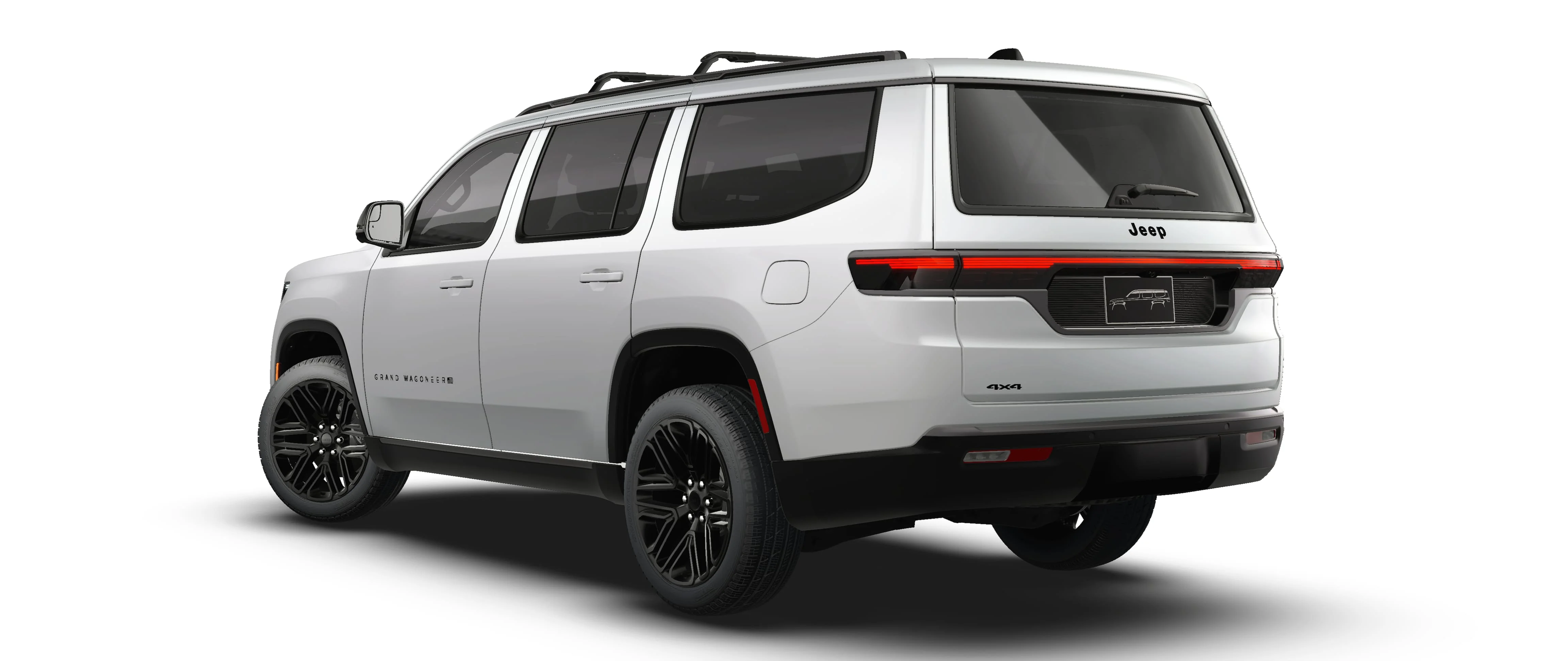 New 2026 Bright White Clear-Coat Exterior Paint Jeep Grand Wagoneer image 14