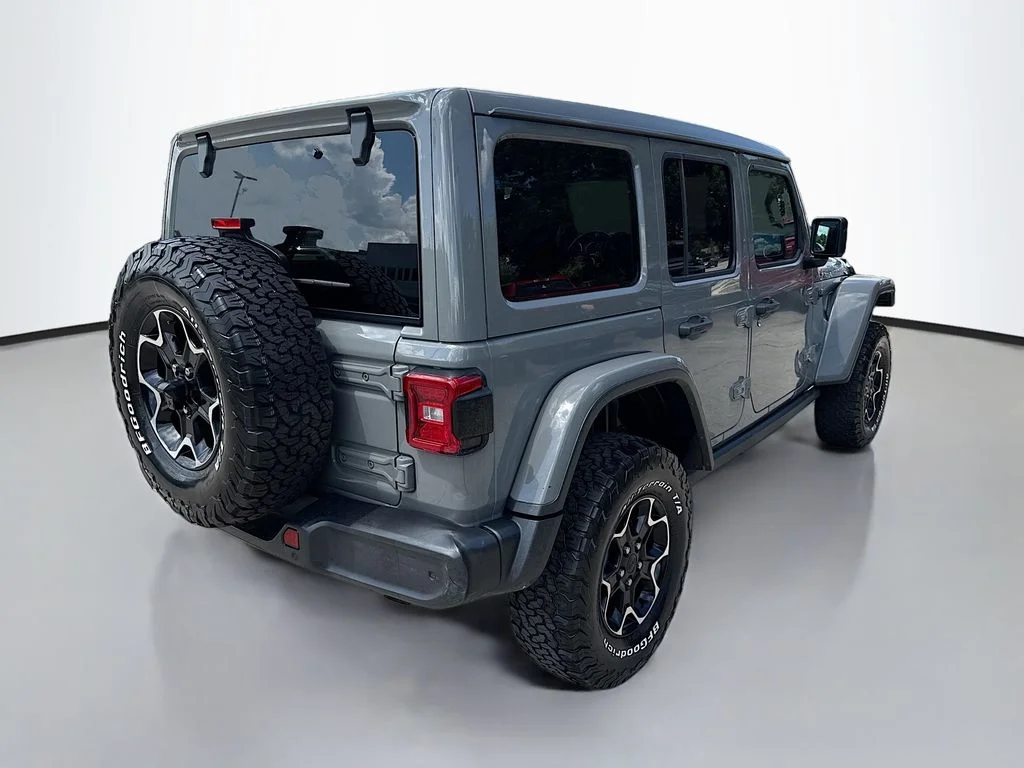 Used 2022 Sting-Gray Clearcoat Jeep Unlimited Rubicon image 8