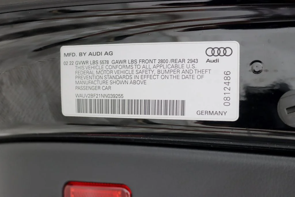 Used 2022 Black Audi 55 Prestige image 45