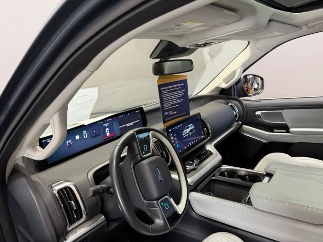 Certified Used 2025 Stone Blue Metallic Ford Platinum image 18