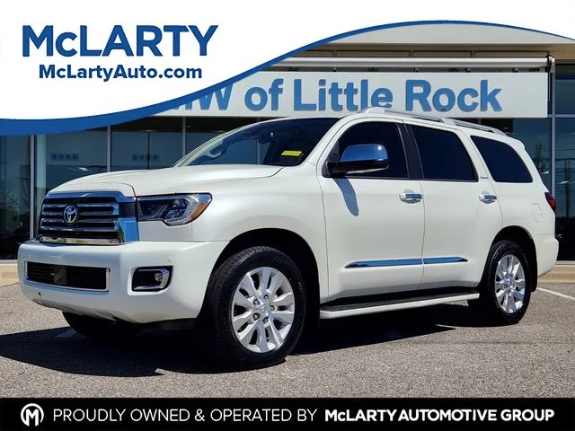 Used 2021 White Toyota Platinum image 1