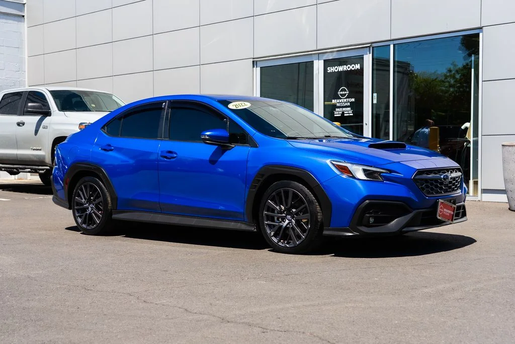 Used 2022 Blue Subaru Limited image 1
