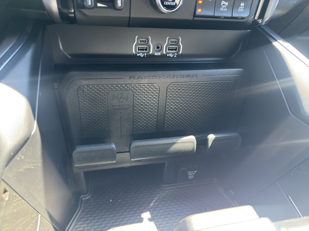 Used 2025 Bright White Clearcoat Ram Laramie image 23