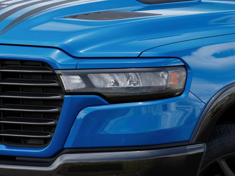 New 2026 Hydro Blue Pearl-Coat Exterior Paint RAM Laramie image 10