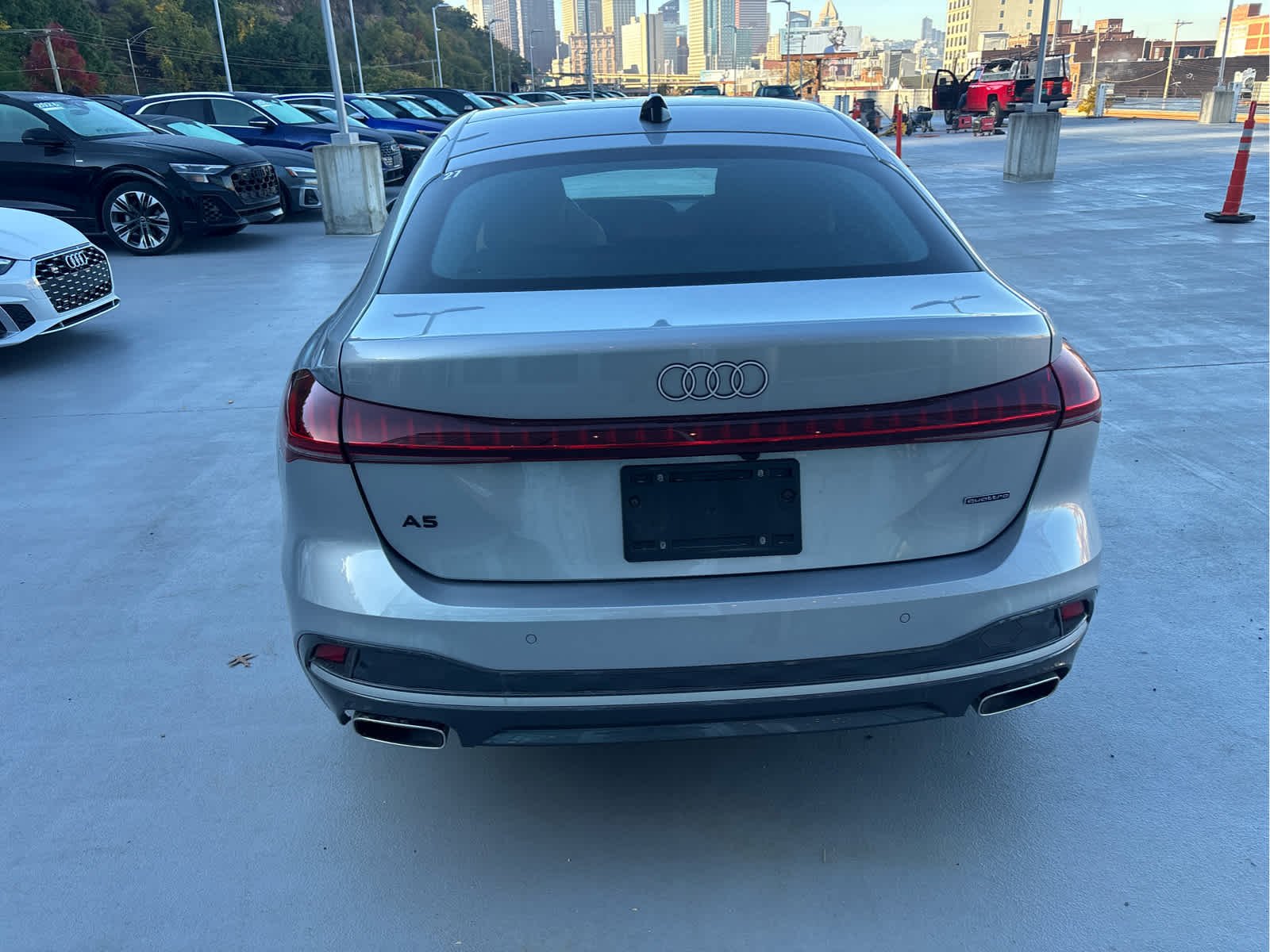 Certified Used 2025 Florett Silver Metallic Audi Premium Plus image 15