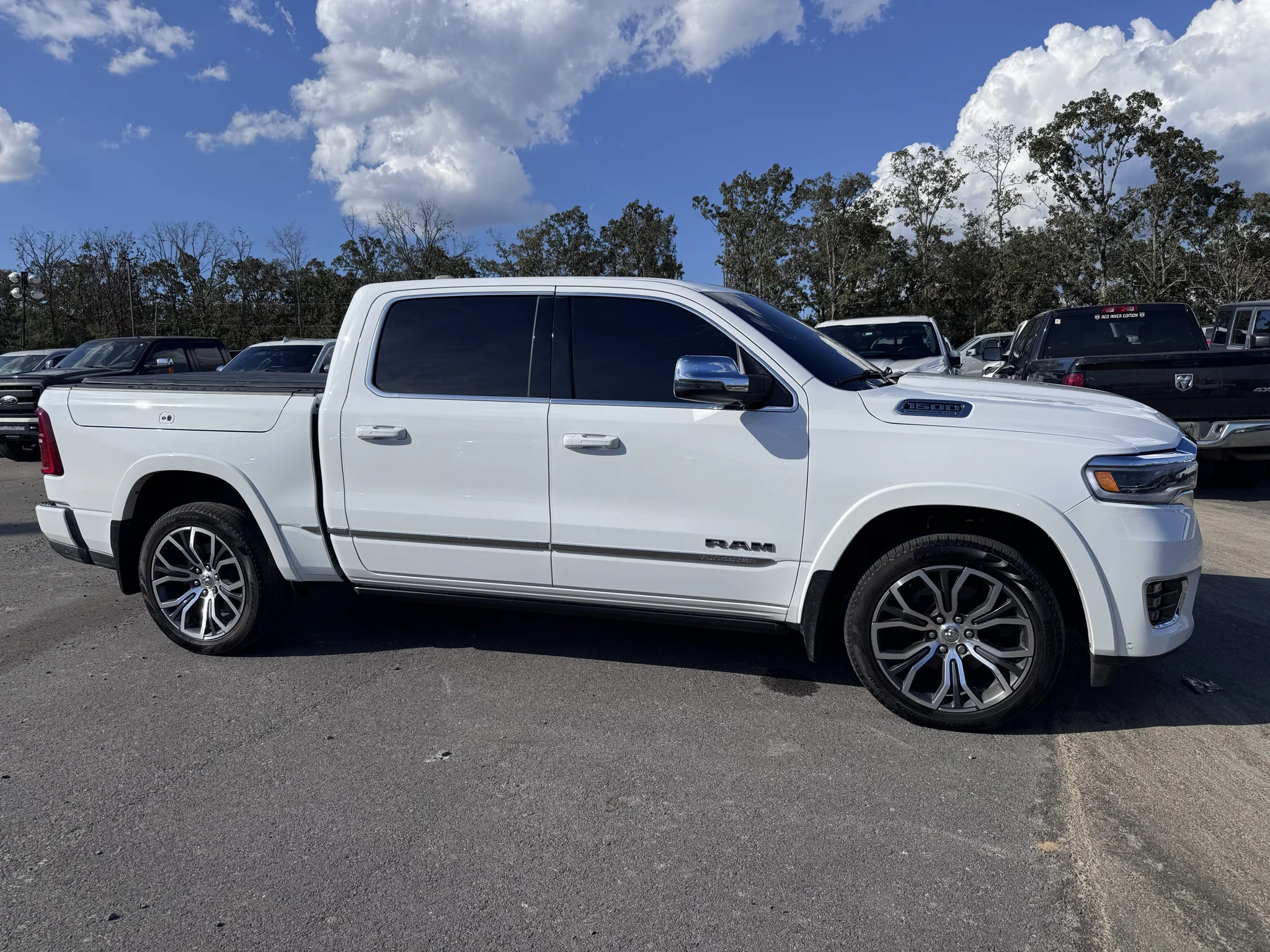 Used 2026 Bright White Clearcoat Ram Tungsten image 5