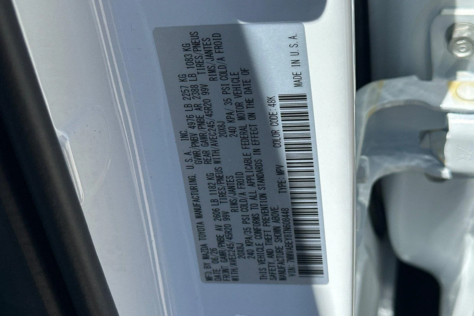 New 2026 Wind Chill Pearl Mazda 2.5 Turbo Premium Plus AWD image 36