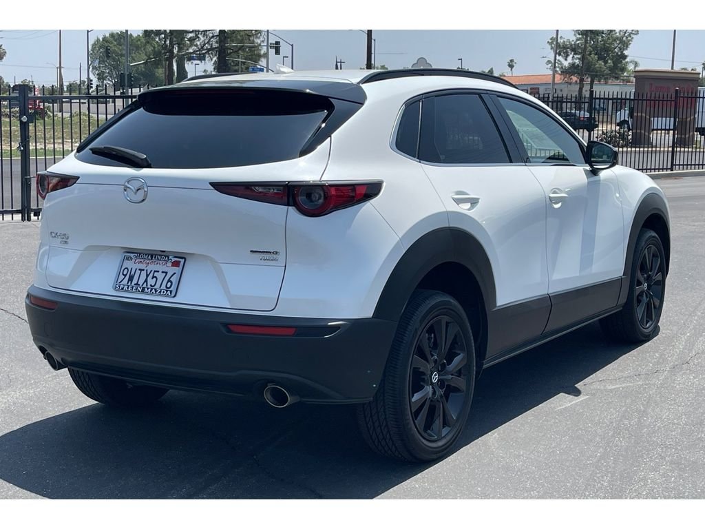 Certified Used 2025 Snowflake White Pearl Mica Mazda 2.5 Turbo Premium Package image 7