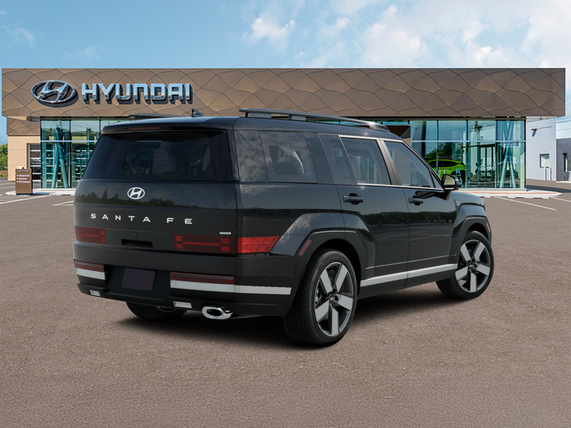 New 2026 Phantom Black Hyundai Limited AWD image 5