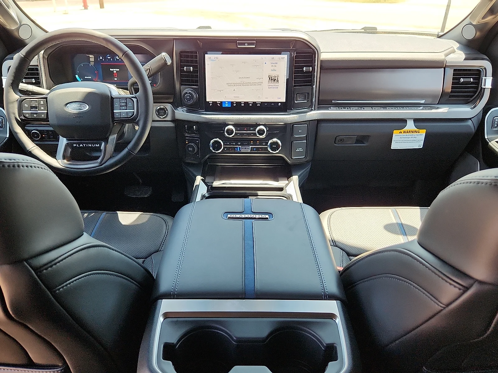 New 2026 Glacier Gray Metallic Tri-Coat Ford F-250® Platinum® image 13