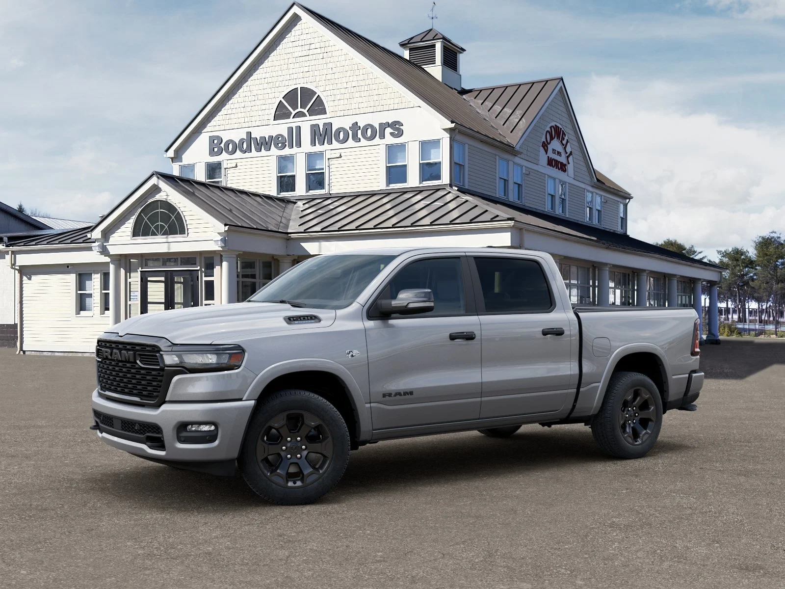 New 2026 Billet Silver Metallic Clearcoat RAM Big Horn Crew Cab 4x4 5
