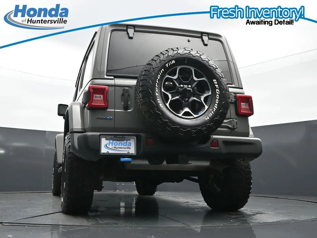 Used 2022 Gray Clearcoat Jeep Unlimited Rubicon 4xe image 36