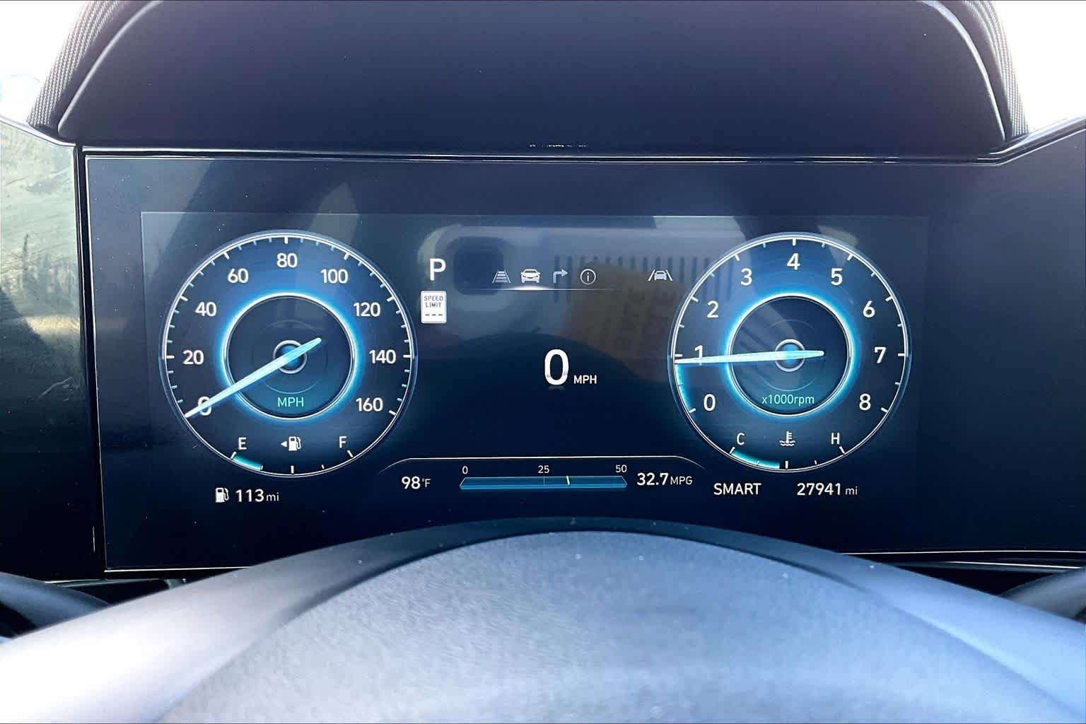 Used 2024 Intense Blue Hyundai SEL image 26