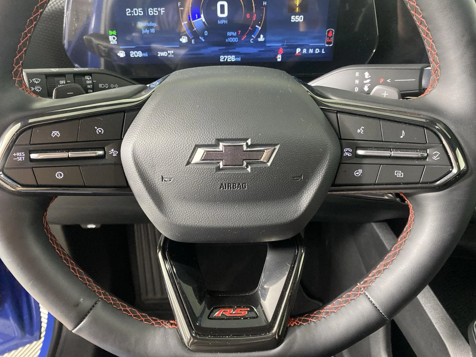New 2026 Reef Blue Metallic Chevrolet RS image 14
